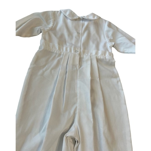 Petit Ami Baby Size 24 Months Christening Pintuck Coverall - Picture 9 of 9